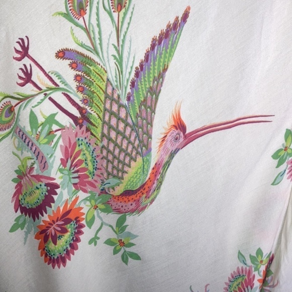 Anthropologie Analise Crane Bird Dress - Picture 5 of 10